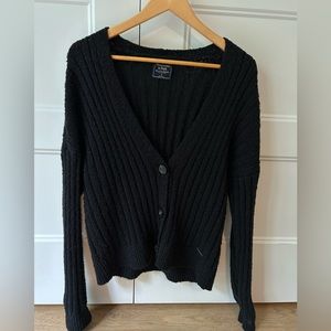Abercrombie black cardigan